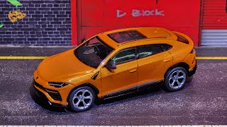 Lamborghini Urus  Arancio Borealis  MINI GT  Unboxing [upl. by Robma]