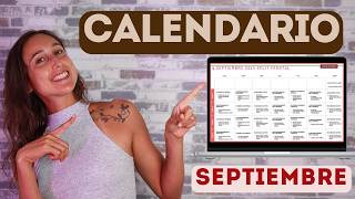 Calendario Gratuito de Flexibilidad SEPTIEMBRE  Split Frontal [upl. by Aihsenad]