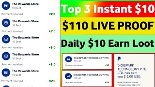 PayPal Earning App PayPal Earning Apps Today 2024 September  Free PayPal money  Make Money Online [upl. by Albur]