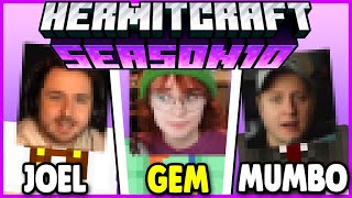 Hermitcraft Season 10 ALL MEMBERS FACES [upl. by Epillihp95]