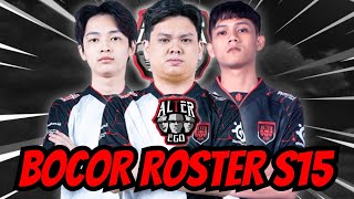 AE ALBERTT IS REAL BOCORAN ROSTER ALTER EGO MPL INDONESIA S15 [upl. by Etnaud]