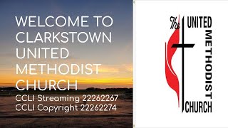 Clarkstown United Methodist Church Announcements 12 1 24 [upl. by Akitnahs]