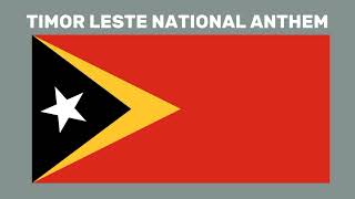 TIMOR LESTE NATIONAL ANTHEM  PATRIA [upl. by Elleb]