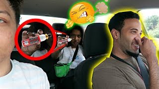 LIQUID FART SPRAY PRANK ON BOYFRIEND AND GIRLFRIEND BACKFIRED [upl. by Asirem]