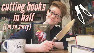 cutting books in half because of that one tweet [upl. by Neliac412]