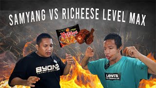 SAMYANG VS RICHEESE LEVEL MAX   YANG KALAH KUMUR KUMUR LISTERINE [upl. by Lletnuahs521]