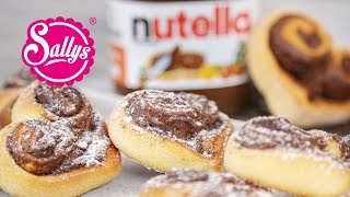 NutellaHerzen  schnelles Rezept zum Valentinstag  Sallys Welt [upl. by Gwenneth507]