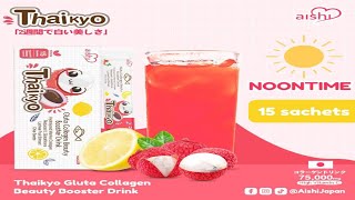 THAIKYO GLUTA COLLAGEN BEAUTY BOOSTER DRINK [upl. by Kessiah]