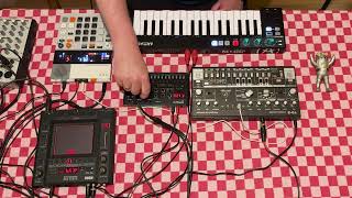 Jam 15  with EP–133 KO II Roland S1 Keystep and Kaoss Pad 3 [upl. by Grissom]