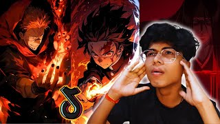 Best Anime Edits REACTION  Anime TikTok Compilation [upl. by Martelle907]