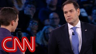 Survivor to Rubio Will you reject NRA money [upl. by Havelock]