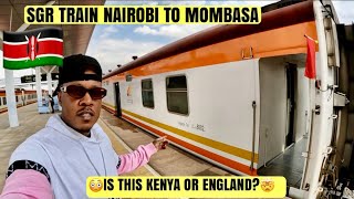 Epic First Class Safari Train Ride🇰🇪 Nairobi To Mombasa [upl. by Ballinger168]