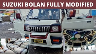 suzuki bolan full modified with interior and exterior 2022 [upl. by Fonzie]