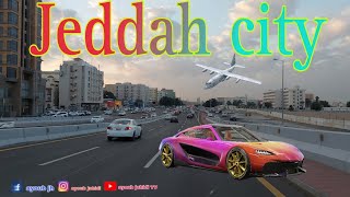 Jeddah City  Jeddah City Tour  By road Jeddah Saudi Arabia 2023 [upl. by Norina]