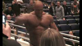 320 pound Mr Olympia Qualifier Martin Kjellström guestposing [upl. by Neelloj]