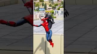 GTA V  SPIDERMAN SAVED FRANKLIN FROM VENOM Coffin Dance Theme Song COVER [upl. by Onurb]