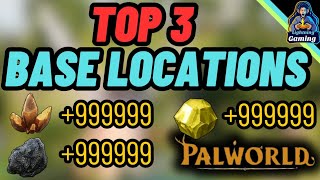 Palworld top 3 best base locations [upl. by Fisa]