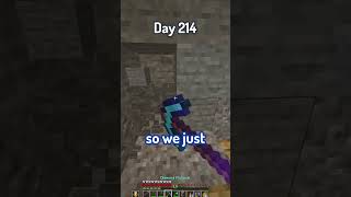 100 days  Minecraft Hardcore  Day 214 minecraft 100days devgen [upl. by Ecinerev]