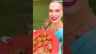 Receita de COOKIE VEGANO SEM GLÚTEN SEM LACTOSE e SEM AÇÚCAR  Carina Palatnik [upl. by Aimal]