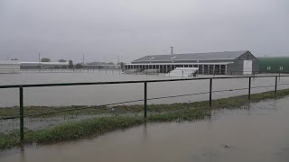 Heavy rains cause flooding across parts of Montana [upl. by Odnarb173]