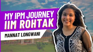 My IPMAT Preparation Journey With AceIPM  Mannat Longwani IIM Rohtak IPM 202328 [upl. by Malinda]