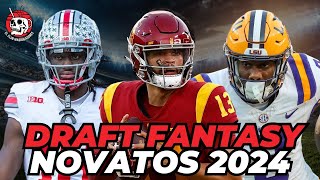 ¡DRAFT de NOVATOS Fantasy Football Mauricio Gutierrez [upl. by Airdnahc806]