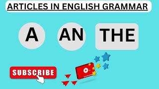 Article  Grammar  A An The  English  Communication  Examples [upl. by Annecorinne832]