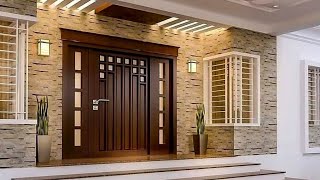 100 Modern Front Wall Design Ideas 2024  Exterior Wall Tiles Design  House Exterior Design Ideas4 [upl. by Abran]