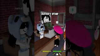 WORST reviewed HAIR SALON in DA HOOD voice chat ✂️ roblox shorts [upl. by Yeltnerb412]