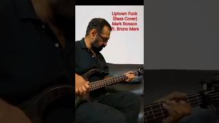 Uptown Funk Bass Cover Mark Ronson FtBruno Mars SireBass GruvGear Karuna Strings JayenVarma [upl. by Llydnek]