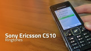 Sony Ericsson C510  Ringtones [upl. by Enrobyalc756]