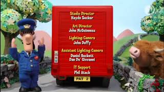 POSTMAN PAT SPECIAL DELIVERY SERVICE CREDITS MACKINNON AND SAUNDERS DREAMWORKS CBEEBIES SERIES 3 SDS [upl. by Amej]