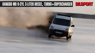 ENGLISH Renault Kangoo w400500 HP MB diesel turbosupercharger [upl. by Archy]