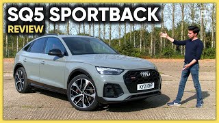 Audi SQ5 TDI Sportback 2021 review is it better with a diesel engine [upl. by Gnoc]