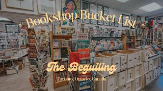 The Beguiling 📚 Toronto Ontario Canada 🇨🇦 Bookshop Bucket List [upl. by Ahsiral]