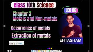 Extraction of metal Metal non metal class 10 [upl. by Gilmore285]