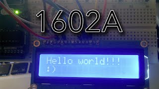 Arduino Display LCD 1602A  TechKrowd [upl. by Kizzie]