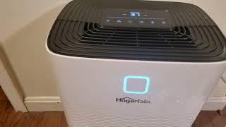 How to Quick Start Up HOGARLABS 50 Pint Dehumidifiers Up to 4000 Sq Ft Dehumidify PD08G [upl. by Aninep165]