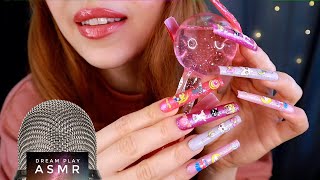 ★ASMR★ Macht Dich sofort müde Tapping mit super langen Nägeln amp HeyHappiness Code  Dream Play ASMR [upl. by Aihsemot]