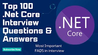 Top 100 Net Core Interview Questions in 25 mins  NET C [upl. by Nnylg]