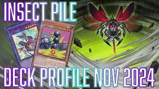 YUGIOH INSANE Insect Pile Deck Profile [upl. by Corene]