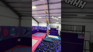 Wer will PART 2 sehen 😳🤩 trampolin salto backflip flip challenge [upl. by Tamsky]