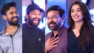 Uppena Movie Success Celebrations  Chiranjeevi  Allu Arjun  Krithi Shetty  Vaishnav Tej [upl. by Ailey395]