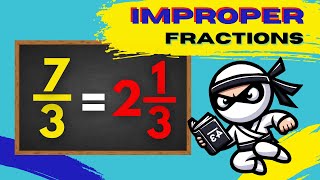 Improper Fractions and Mixed Numbers  What are they [upl. by Akeyla277]