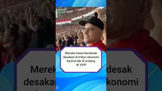 Cristian Gonzales Duduk di Tribune Biasa saat Nonton Timnas Indonesia Vs Filipina [upl. by Gayl846]