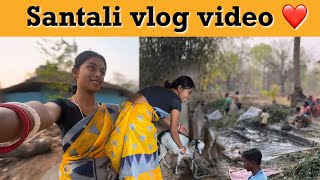 Gadiya ku safa huy na  new santali vlog video 2024  santali video 2024  sushil and sushila vlogs [upl. by Aivatra377]