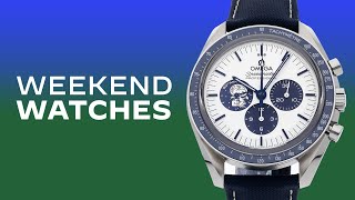 Omega Speedmaster Moonwatch Silver Snoopy Review and Luxury Watch Buyers Guide [upl. by Eillat]