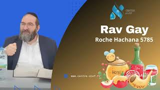 Rav Gay  Roch Hachana 5785 [upl. by Welton]