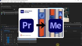 Two Ways to Import Premiere Pro Project File and Export it in Media Encoder [upl. by Yrrak]