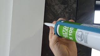 Mastic Man Silicone Sealant Application Bathroom 2 [upl. by Nylisoj]